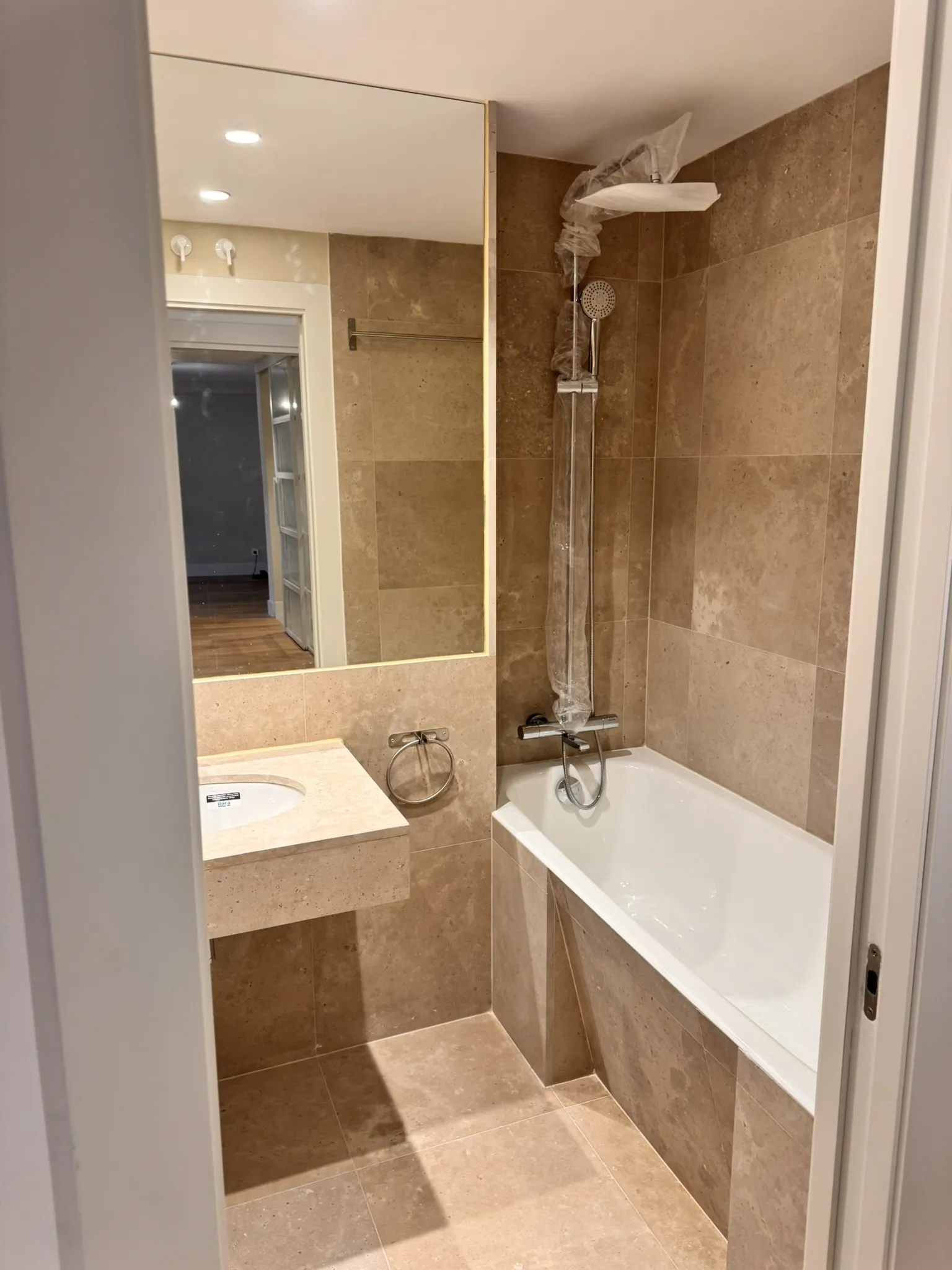 Renovated bathroom